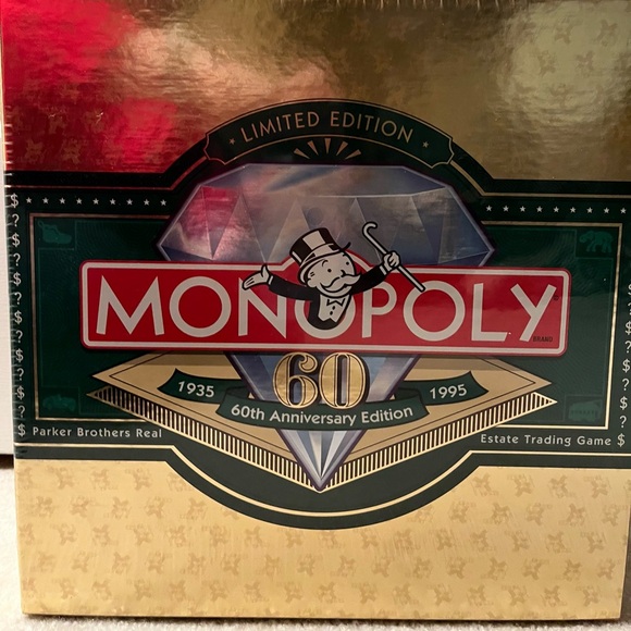 60th Anniversary Edition Monopoly. 1994 - Picture 1 of 4